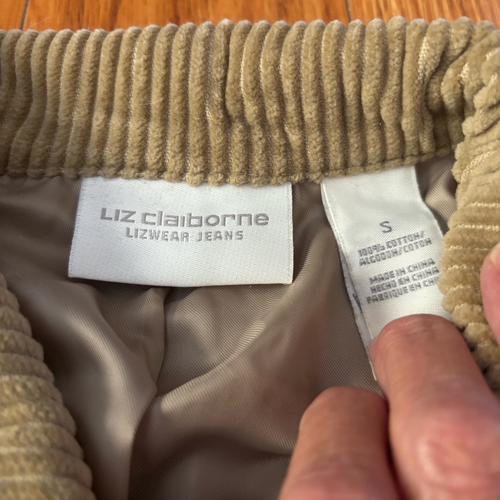 MINIMALIST CORDUROY JACKET by LIZ CLAIBORNE - Picture 5 of 9